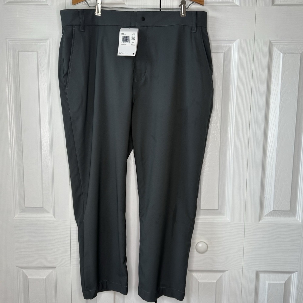 $80 New Nike Dri-Fit Victory Golf Pants Navy‎ Gray Mens 36x30 READ! DN2397-451